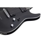 Schecter Damien Platinum-7 SBK - Chitara electrica, hardcase