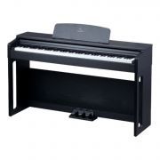 KYRIOS BK - Set pian digital cu bancheta, stativ lemn, casti, 3 pedale