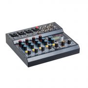 MIOMIX LS 7 - Mixer Audio cu Bluetooth, Media Player, FX integrat si OTG (conectare directa la telefon)