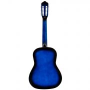 MARISOL 34BLS - Chitara clasica 3/4, trei sferturi (culoare albastra), husa, tuner, scaunel de picior