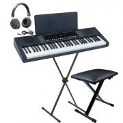 Soundsation KEYLI-61 - Orga electronica, stativ reglabil, bancheta reglabila si casti audio