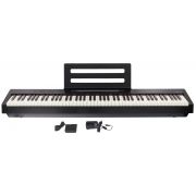NUX NPK 10 BK - Set pian digital cu bancheta, stativ lemn, casti, 3 pedale