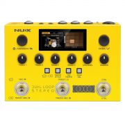 NUX NML-3DLS Dual Loop Stereo - Pedala Looper, 26 ore de inregistrare, 40 ritmuri, intrari si iesiri stereo