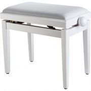 NUX NCK-330 WH - Set pian digital cu bancheta, stativ lemn, casti, 3 pedale