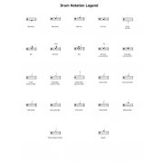 Hal Leonard Drum Manuscript Paper - Caiet de muzica pentru tobe si percutii