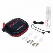 Alpine MusicSafe Pro Transparent - Dopuri antifonice pentru muzicieni si solutie de curatare