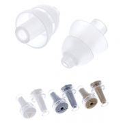 Alpine MusicSafe Pro Transparent - Dopuri antifonice pentru muzicieni si solutie de curatare