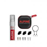Alpine MusicSafe Pro Black - Dopuri antifonice pentru muzicieni si solutie de curatare