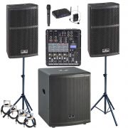Soundsation Hyper 1512EXA - Sistem profesional de sonorizare, 3200W (putere muzicala)