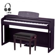 KYRIOS RW - Set pian digital cu bancheta, stativ lemn, casti, 3 pedale