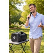 Soundsation POCKETLIVE 630 - Boxa portabila cu microfon wireless (școli, evenimente sportive, slujbe religioase, ghid turistic)
