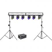 Inchiriere - Lumini de scena, 2 x moving head beams, 4 x wash moving head led, 1 x schela lumini, 1 x haze machine, 1 x DMX512