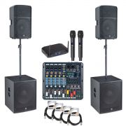 Soundsation PROVIBE 1512EX - Sistem profesional de sonorizare 2 x 2480W (putere muzicala)