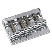 Gotoh 201B-4 C Chrome - Bridge pentru bas electric 4 corzi, Fender, Yamaha, Ibanez, Cort