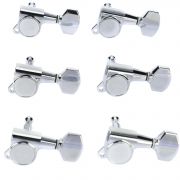 Gotoh SG381-07-C-R6 Chrome - Set de 6 cheite pentru chitara electrica Fender, Yamaha, G&L, Charvel