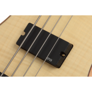 Schecter Stiletto Custom-4 NAT - Set bass electric, case Fender Deluxe si cablu Fender Deluxe (5.5 metri)