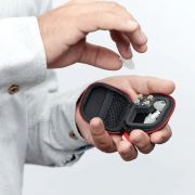 Alpine MusicSafe Pro Black - Dopuri antifonice pentru muzicieni si solutie de curatare