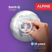Family Pack Alpine SleepDeep Revolutionary 3D - 2 x Seturi de dopuri antifonice pentru somn si solutie de curatare