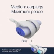 Alpine SleepDeep Revolutionary 3D Oval Shape - Dopuri antifonice pentru somn