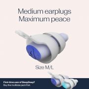 Family Pack Alpine SleepDeep Revolutionary 3D - 2 x Seturi de dopuri antifonice pentru somn si solutie de curatare