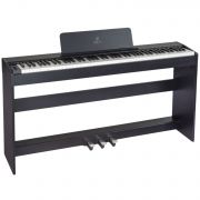 Soundsation ICHOS BK - Pian digital, 88 de clape hammer action, 189 voci polifonice, 3 pedale