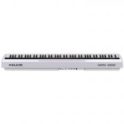 NUX NPK-200 WH - Pian digital portabil, claviatura hammer action cu 3 senzori, Bluetooth, 128 voci polifonice