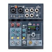 Soundsation PROVIBE 15A - Set boxe active (mixer, microfoane wireless si stative), 2 x 880W (putere muzicala)