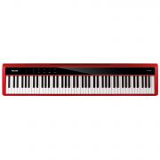 NUX NPK-200 RED - Pian digital portabil, claviatura hammer action cu 3 senzori, Bluetooth, 128 voci polifonice