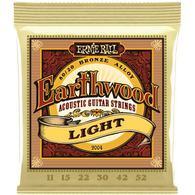 Ernie Ball Earthwood Light 80/20 Bronze 2004 - Set Corzi Chitara Acustica