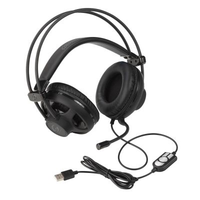 Soundsation MH-80U - Casti audio USB cu microfon, compatibile PS4 ® și XBOX®