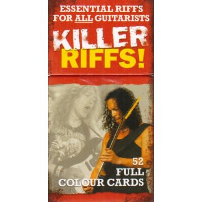 Killer Riffs Guitar 52 - Carduri cu riff-uri de chitară rock și pop