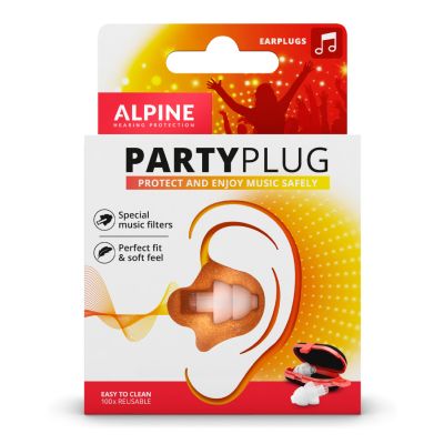 Alpine MusicSafe PartyPlug Transparent - Dopuri antifonice pentru concert