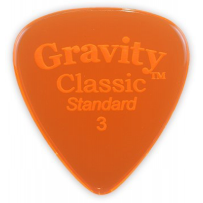 Pana chitara Gravity Picks Classic Standard 3,0mm