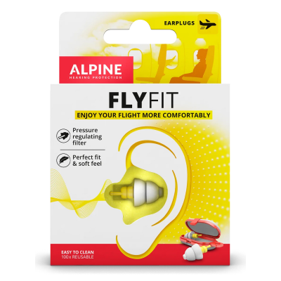 Alpine FlyFit Mini Grip - Dopuri antifonice pentru calatorii cu avionul