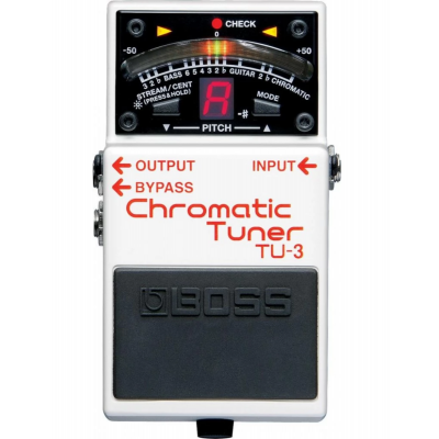 BOSS TU-3 - Tuner pedala cromatic chitara sau bass, cu bypass