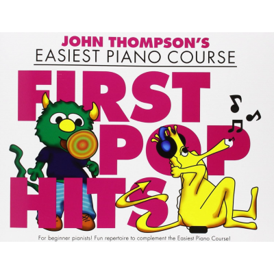 Metoda de pian John Thompson's First Pop Hits
