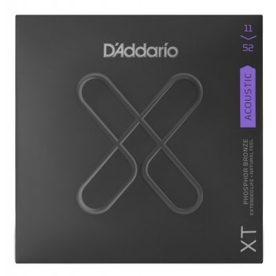 D'Addario XT Phosphor Bronze, 11-52 - Set corzi chitara acustica