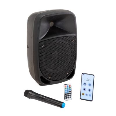 Soundsation GO-SOUND 8AIR - Boxa activa portabila, aplicație AIR APP, 1 microfon wireless, Bluetooth, 250W
