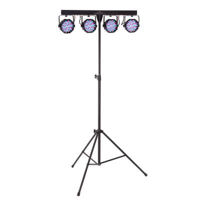 Soundsation 4LEDKIT-PARTY 2 - Kit complet de iluminat cu LED-uri 4-PAR, stativ si controller