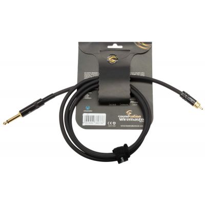 Soundsation Wiremaster WM-JRCA15 - Cablu audio - Jack (6.3 mm) - RCA, 1.5 metri