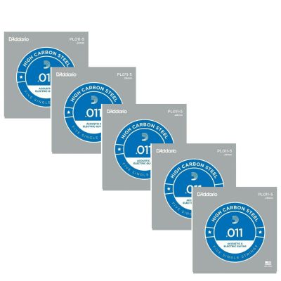 D'Addario PL011-5 - Set de 5 bucati de coarda MI
