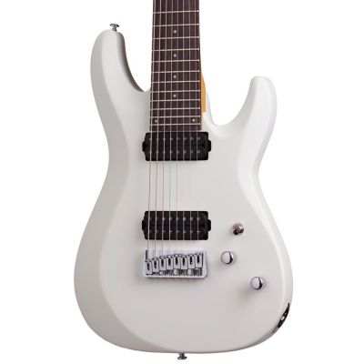 Schecter C-8 Deluxe WH - Chitara electrica