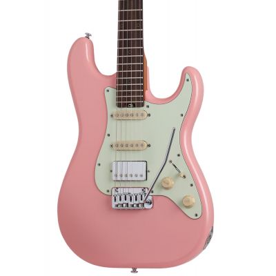 Schecter Nick Johnston Traditional HSS Atomic Coral - Chitara electrica