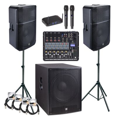 Soundsation PROVIBE 1815 - Sistem profesional de sonorizare (1780W)
