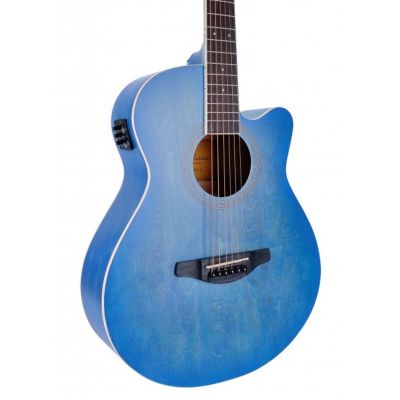 Soundsation SAGUARO-HW-CE BL (albastra) - Chitara electro-acustica