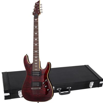 Schecter Omen Extreme-7 BCH - Chitara electrica, hardcase