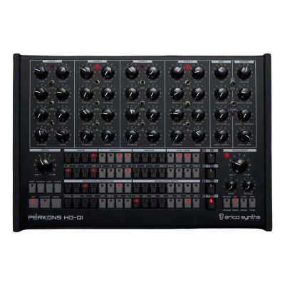 Erica Synths Perkons HD-01 Black - Drum machine si sintetizator