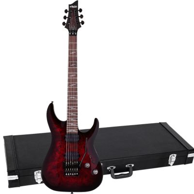 Schecter Omen Elite-6 FR BCHB - Chitara electrica, hardcase
