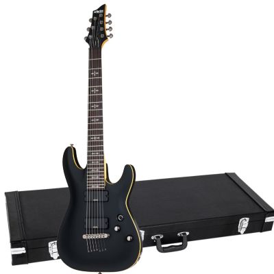 Schecter Demon-7 ABSN - Chitara electrica, hardcase