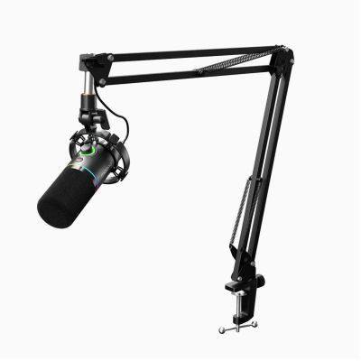 MAONO PD200X - Microfon Podcast, Gaming, Streaming, Stativ reglabil de masa, Cablu USB 4 metri